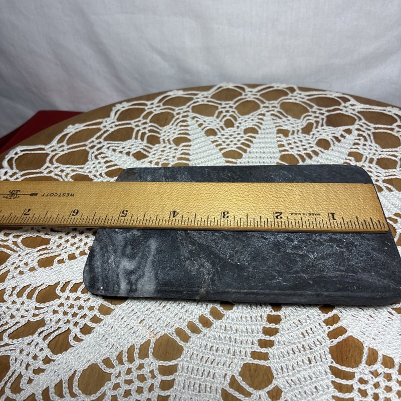 Rectangle Shape Grey Marble Tray for Bathroom Soap Dish 6.5 X 3.5 gallery