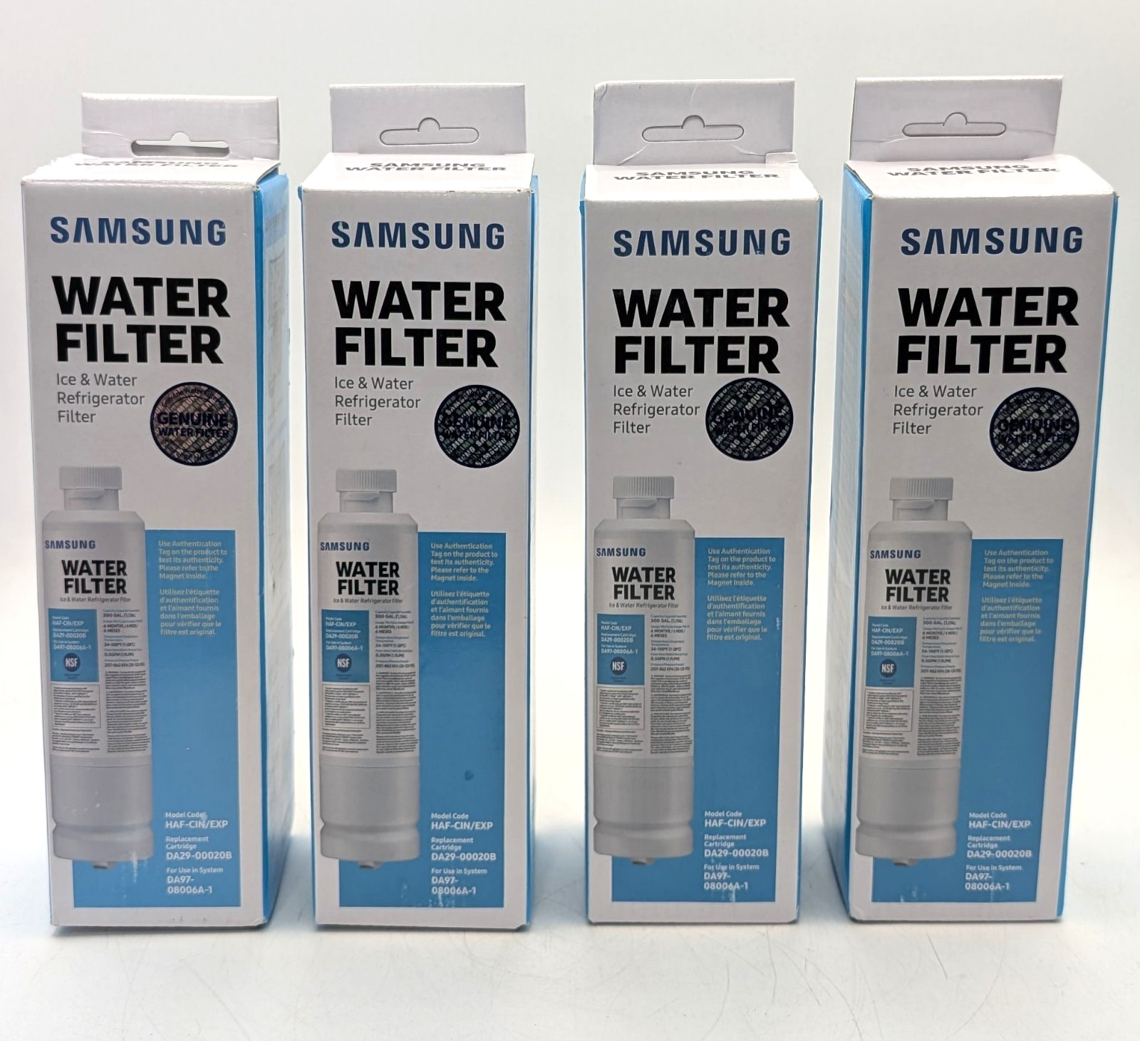 Samsung Refrigerator Water Filter HAF-CIN/EXP DA29-00020B - 4 PACK gallery