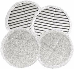 Bissell 2124 Spinwave Mop Pad Kit Replacement Pads – 2pkgs (4 Total Pads)