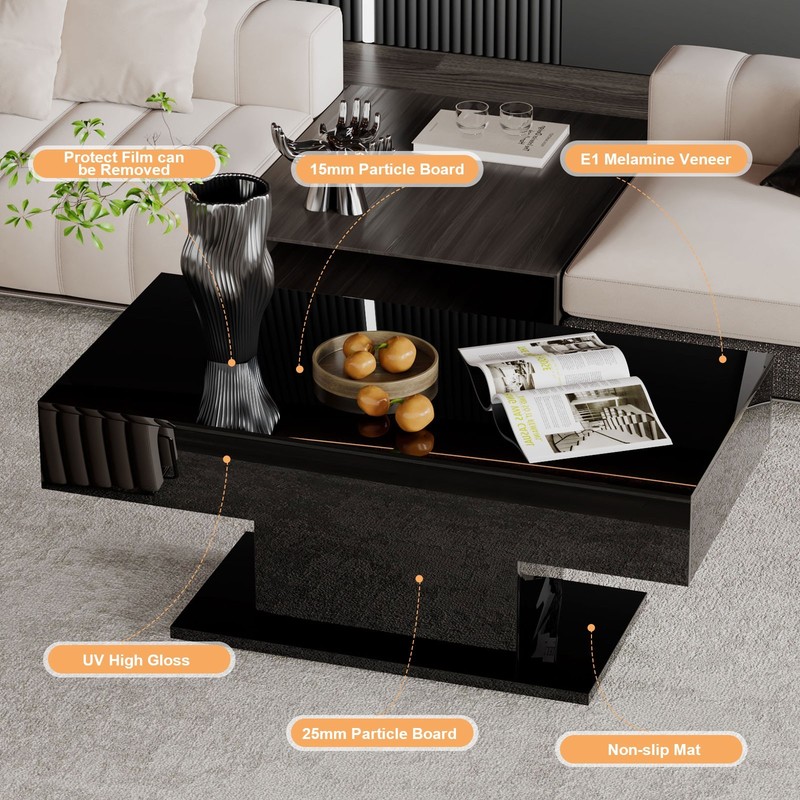 High Gloss Coffee Table gallery