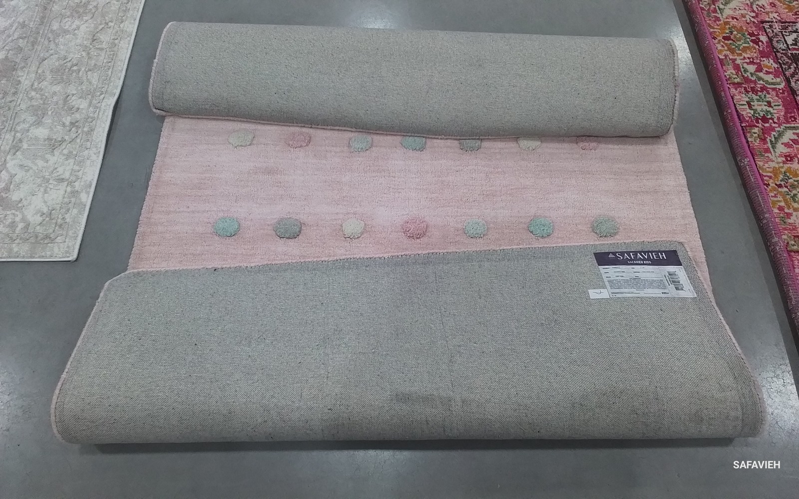 LIGHT PINK 4'-0" x 6'-0" Back Stain Rug, Reduced Price 1172797739 SFK803U-4 gallery