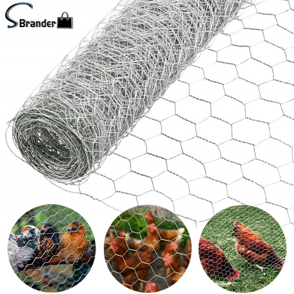 72"×150' High Quality Galvanized Poultry Net Metal Fencing Chicken Wire 2" Holes gallery