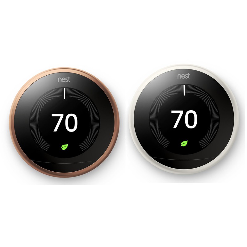 Google Nest Learning Thermostat Programmable 3rd Generation Open Box gallery