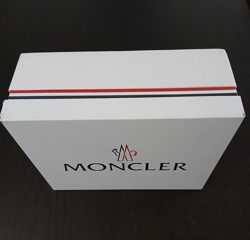 Moncler Empty Sneaker / Shoe Box 13 5/8" L x 5 3/8" H x 10 3/8" W White Box gallery