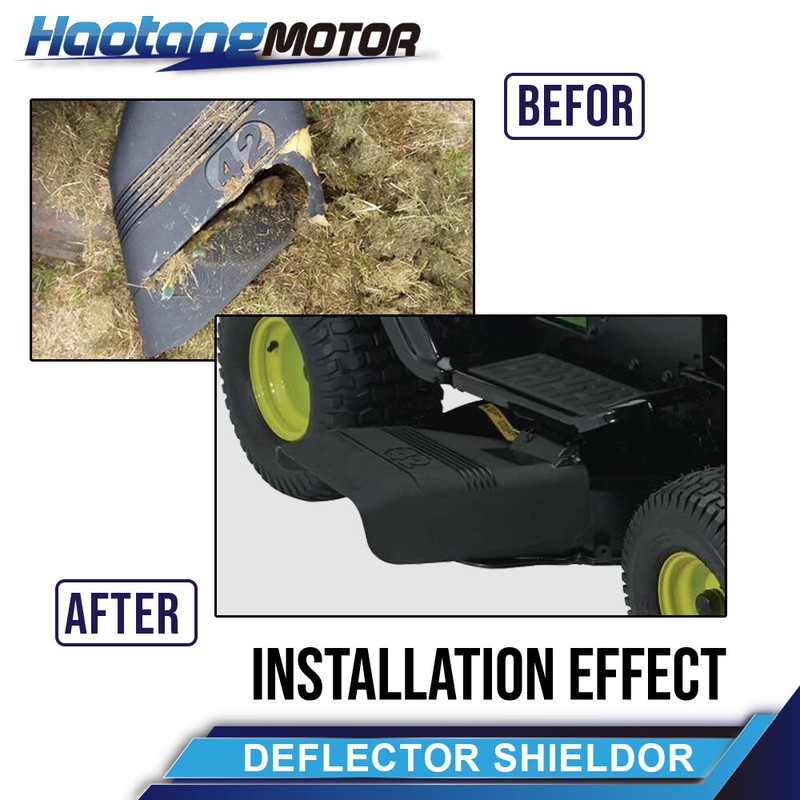 42" DEFLECTOR SHIELD W/ MOUNTING HARDWARE KIT 130968 532130968 FIT FOR CRAFTSMAN gallery