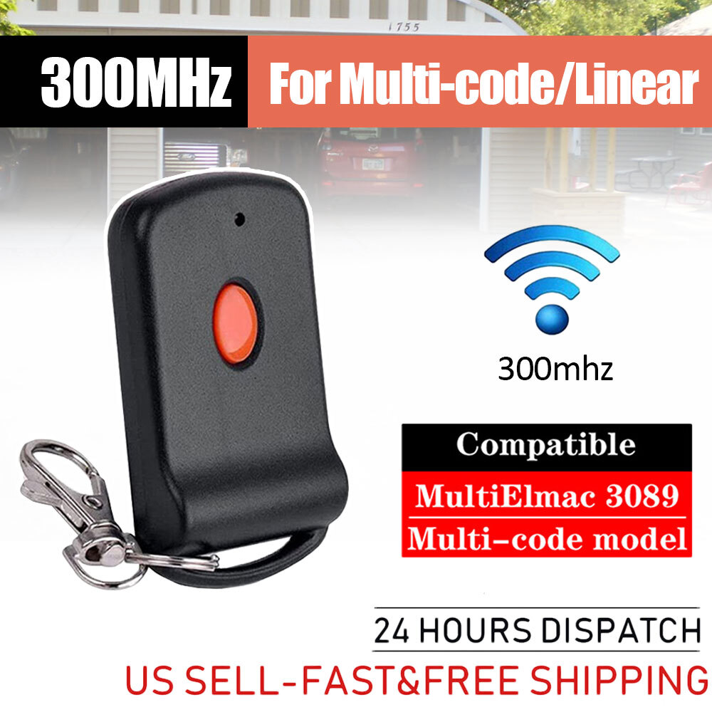 Replacement for Multicode Linear 3089 Garage Door Remote Gate Opener 308911 gallery