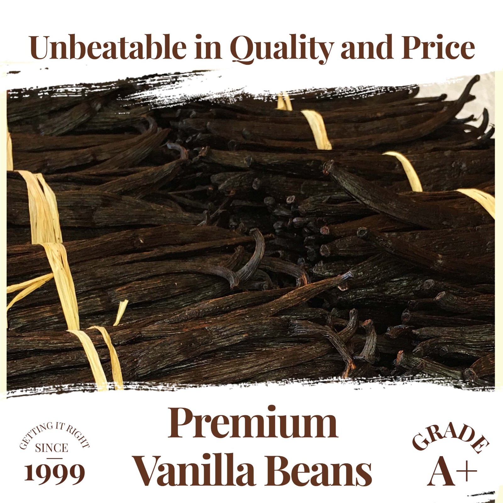 1 lb Premium Vanilla Beans Grade A 6+ Inches : Direct from Growers - Fair Price. gallery