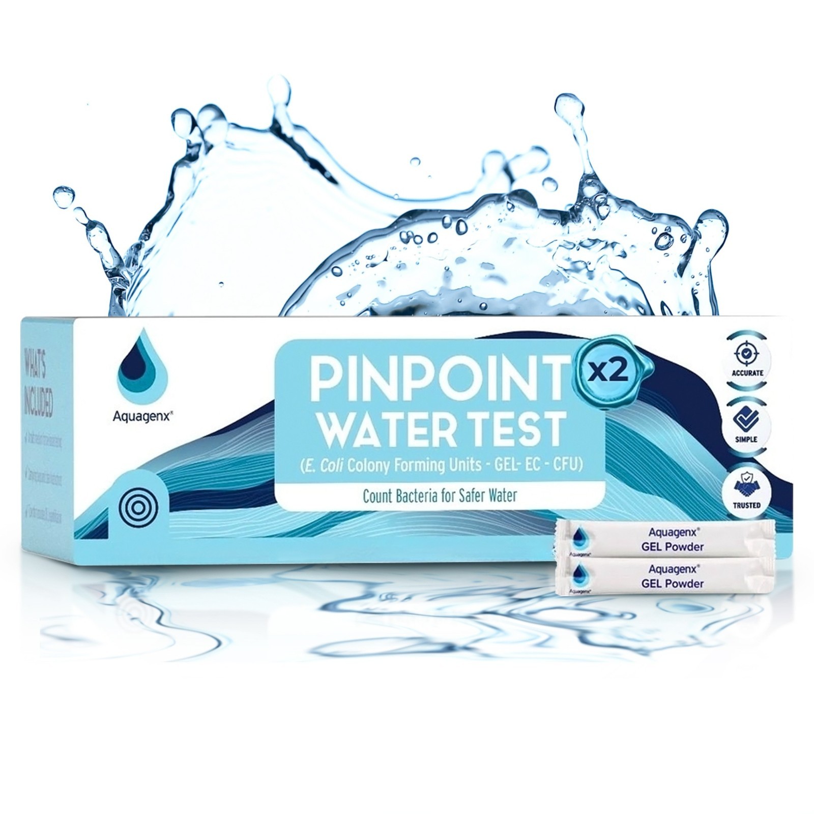 Aquagenx Pinpoint Water Test Kit – Easy Water Testing Kit for E. coli gallery