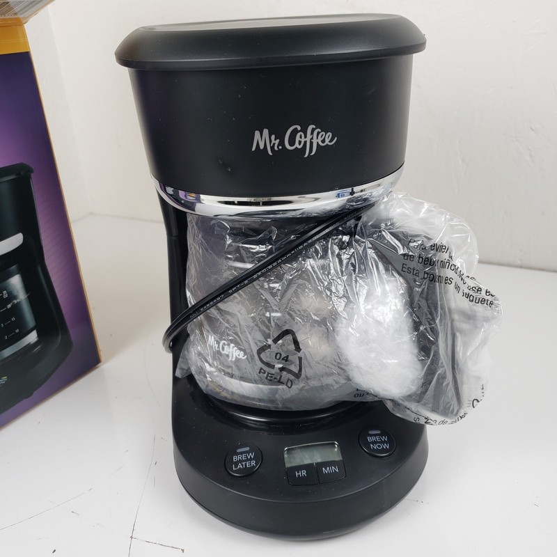 Mr. Coffee 5 Cup Programmable Coffeemaker Black Mini Brew BVMC-PC05BL2-NP-001 gallery