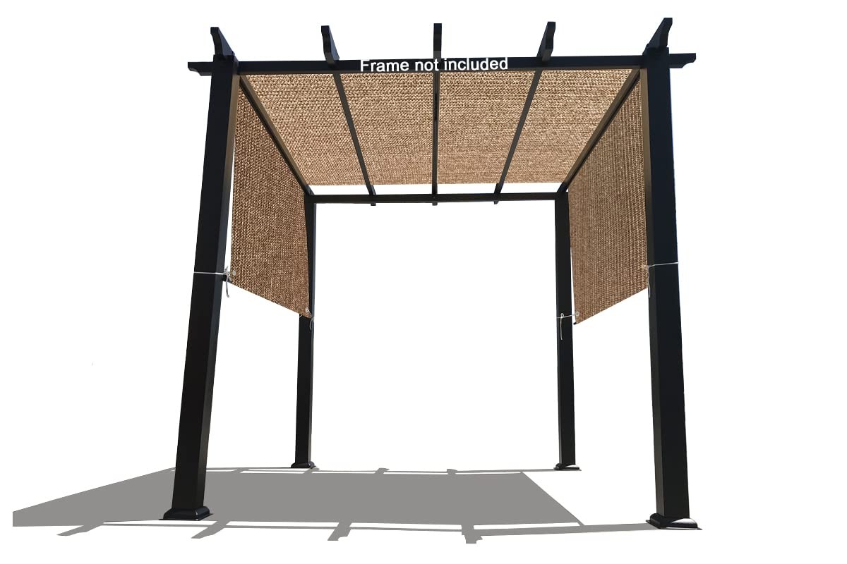 Alion Home Custom Hdpe Permeable Canopy Sun Shade Cover Replacement Rod Pockets gallery