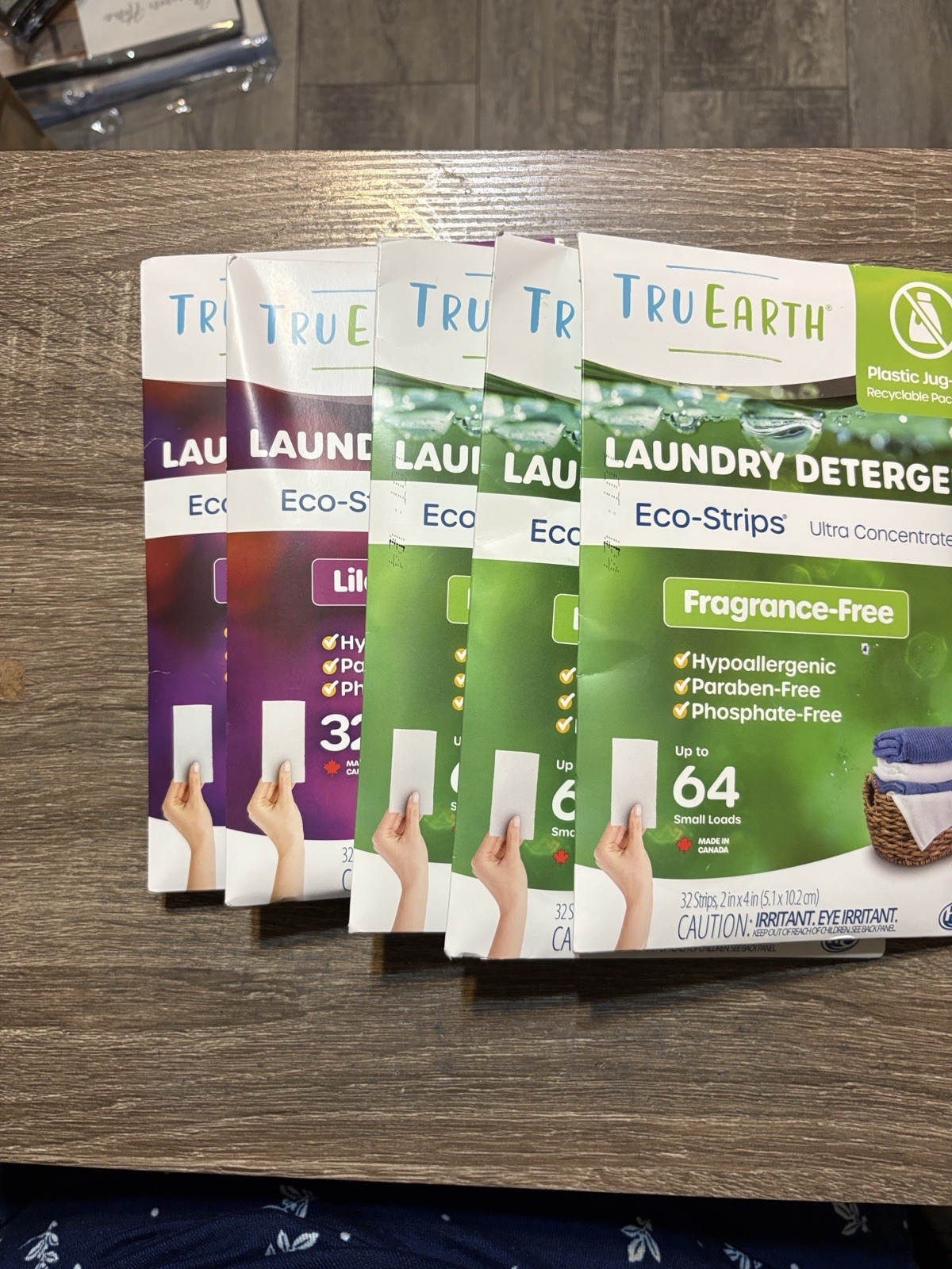 Tru Earth Eco-Strips Laundry Detergent, 32 Loads - Fragrance Free 16 each gallery