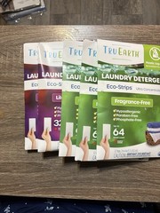 Tru Earth Eco-Strips Laundry Detergent, 32 Loads – Fragrance Free 16 each