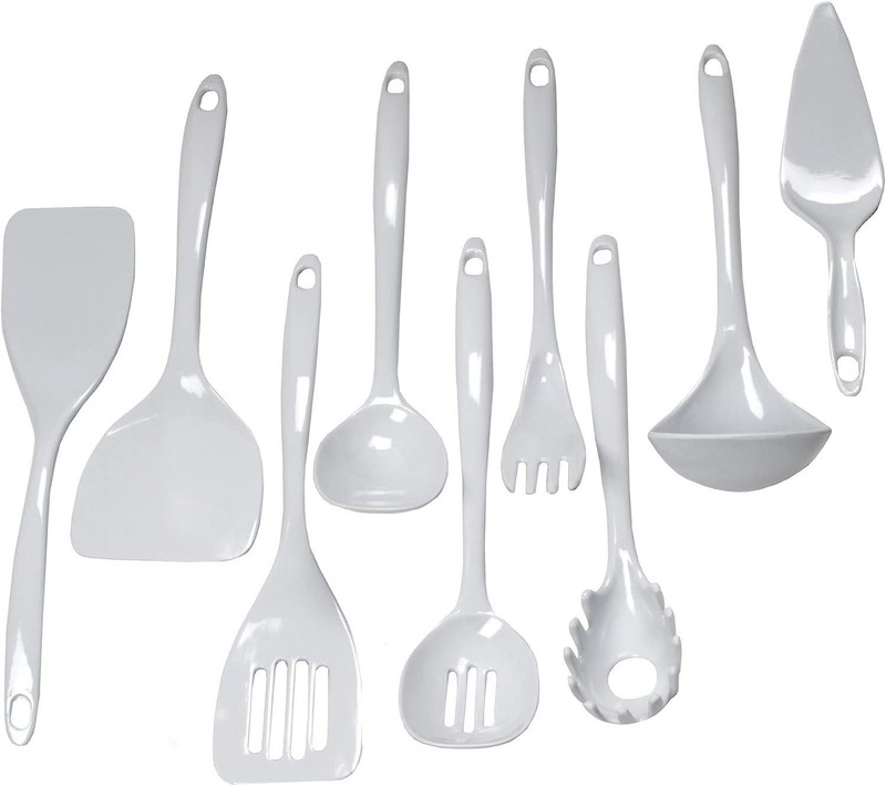 Chef Craft 9 Piece Basic Melamine Kitchen Utensil Tool Set gallery
