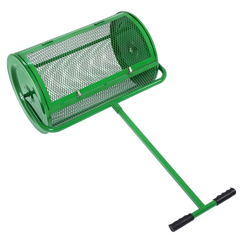 24'' Green Compost Spreader Universal For Compost Peat Moss Top Soil And More gallery