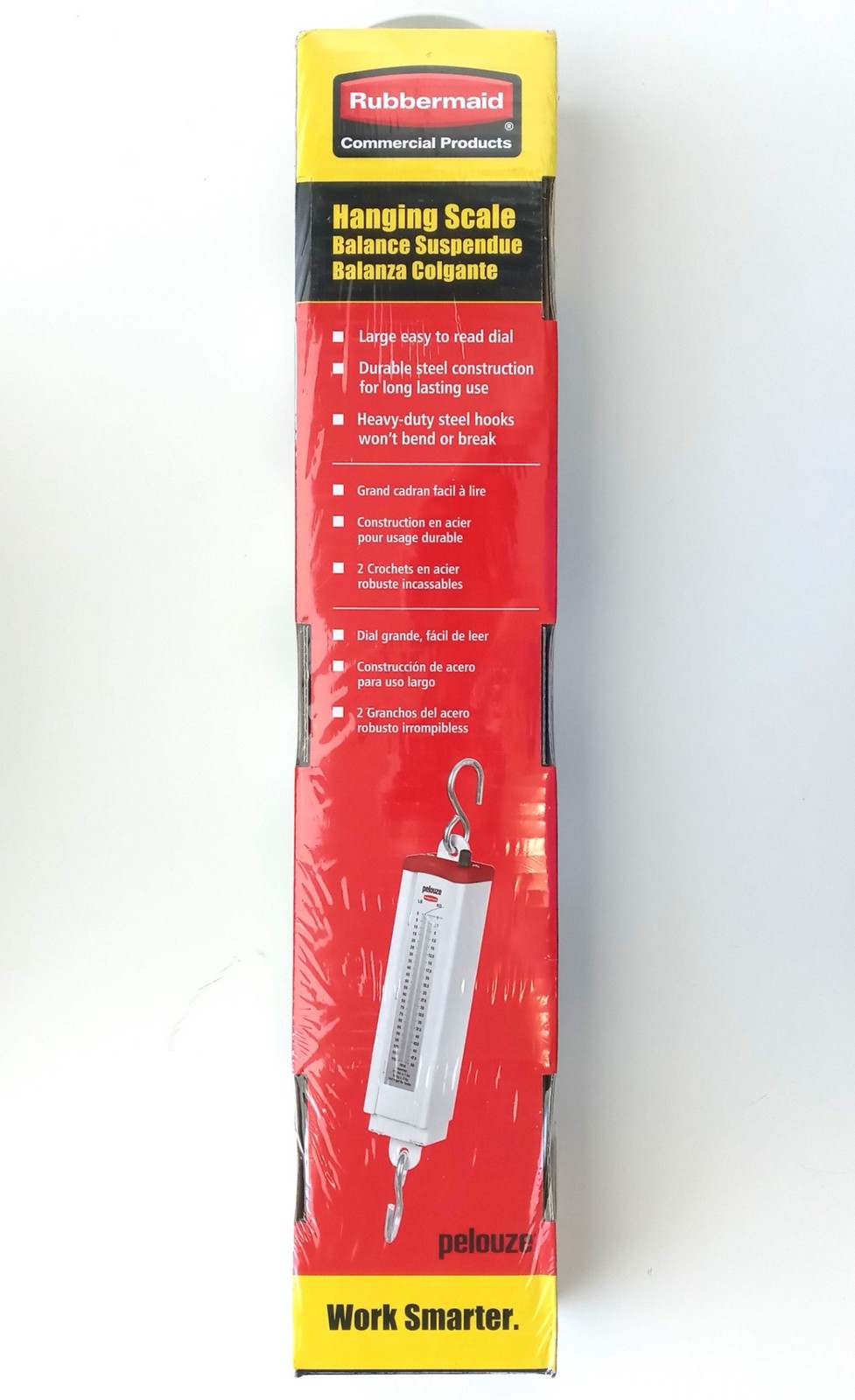 Rubbermaid Pelouze 110 lb. Hanging Scale with Tare, Industrial Grade 7810 gallery