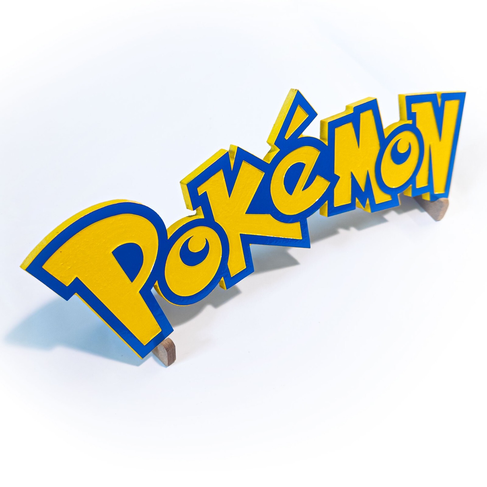 Large Engraved Pokemon Logo Sign Wall Art gallery