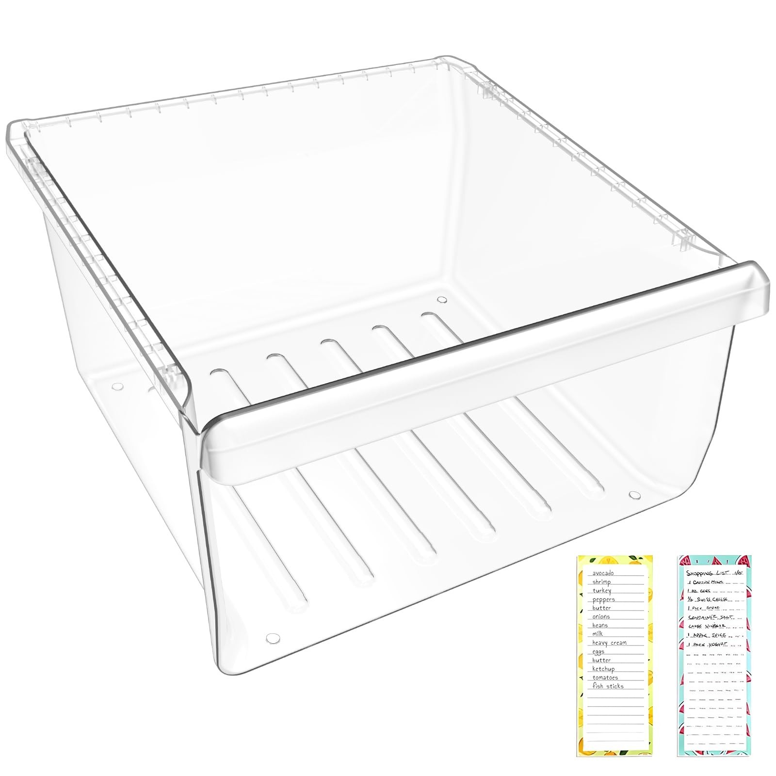 Samsung DA97-08693B Refrigerator Upper Crisper Drawer Fits RS25J500DSR RS25H5000 gallery