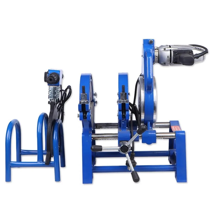 1PC 50-200 Four Rings Manual Butt Welding Machine PE Pipe Welding Machine Pe gallery