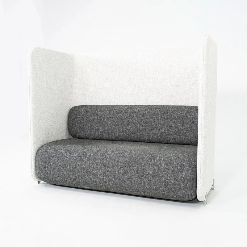 2020s Jang Won Yoon Bernhardt Design Code Privacy Lounge Two-Seat Sofa 2x Avail gallery