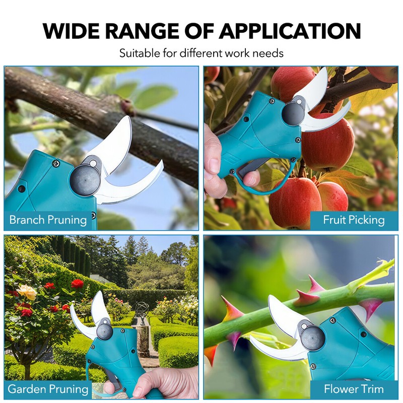 Wireless Electric Pruning Scissors For Makita 18V-21V Garden Pruning Shears 30mm gallery
