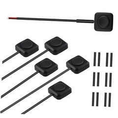 Pcs Momentary Push Button Switch, Surface Mount ON/Off Horn Buttons, 12V 24V 6