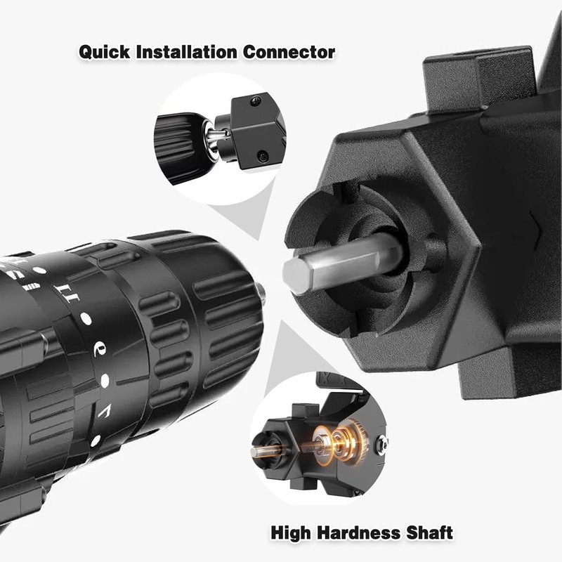 Transform Your Drill: 6-Inch Electric Drill Chainsaw Attachment for Wood Cutting gallery
