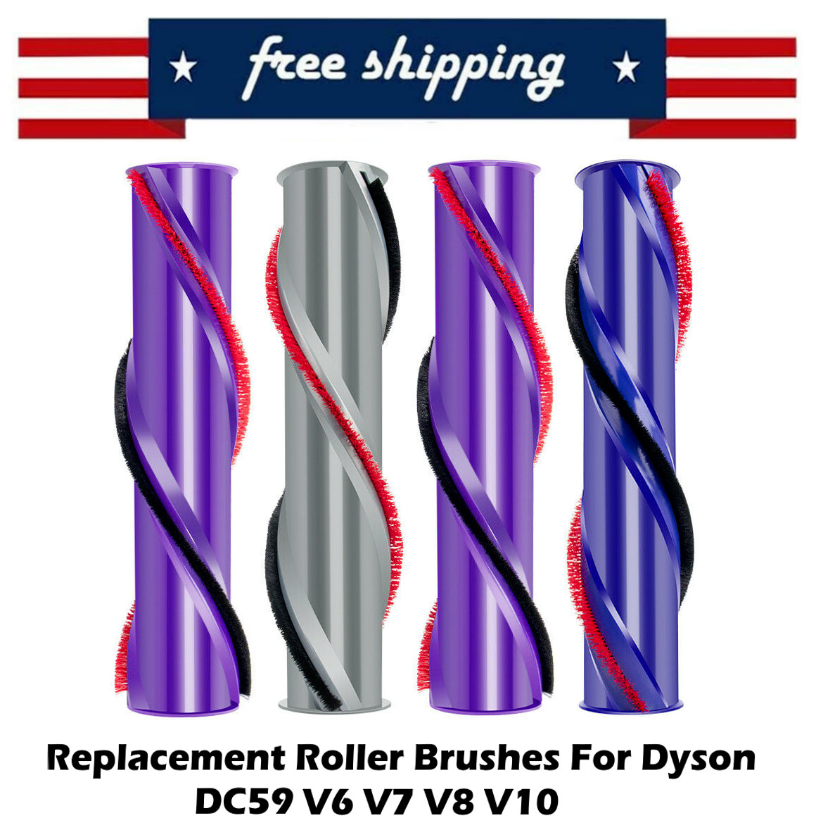 Replacement Roller Bar Brush For Dyson DC59 V6 V7 V8 V10 V11 Animal Absolute Vac gallery
