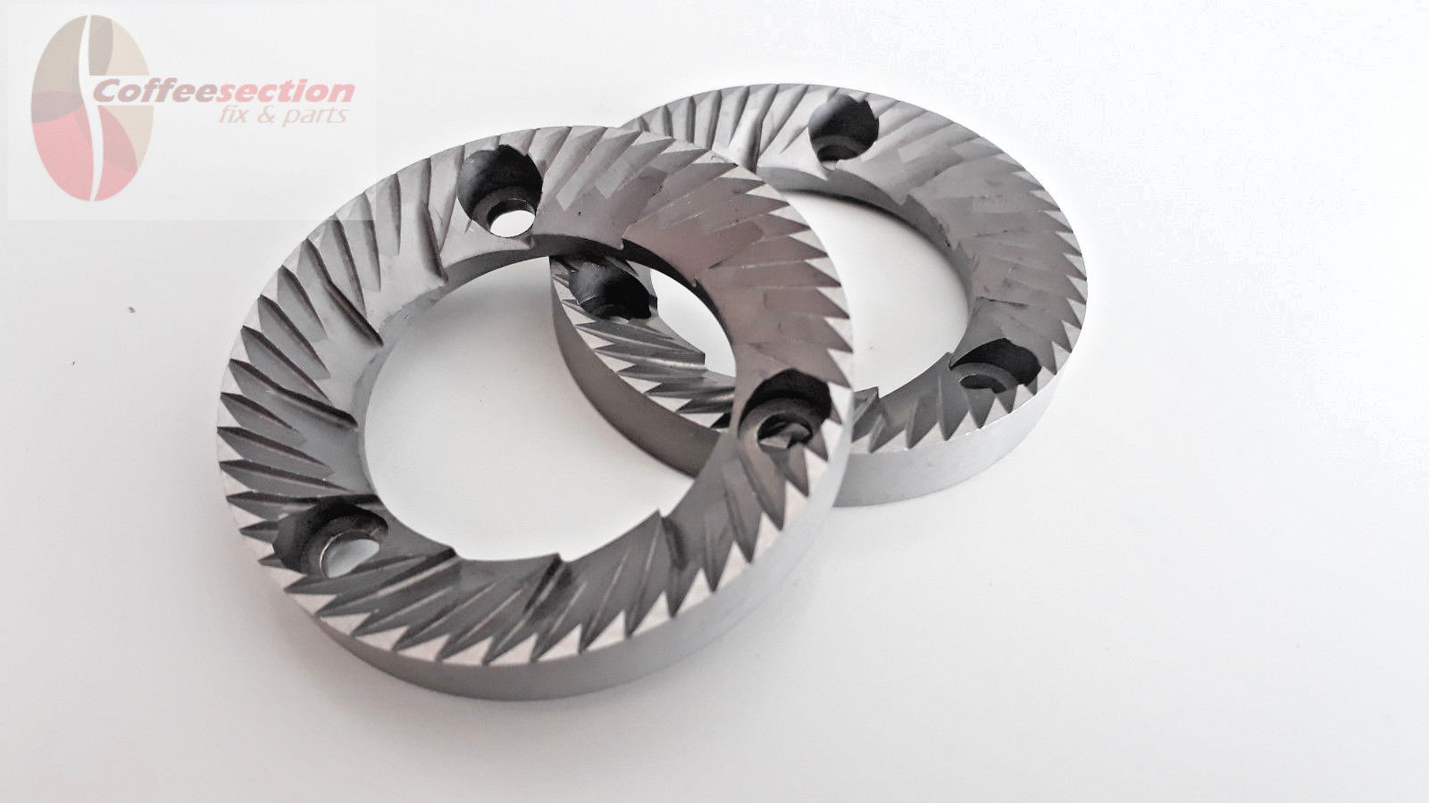 Grinder burrs for Rancilio Rocky / MD40 - 50 mm/31 mm/8 mm LH, SX Pair Italy gallery