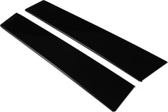 Pair Windshield B Pillar Trim Panel Door Outside Cover Ford Explorer 2011-2017