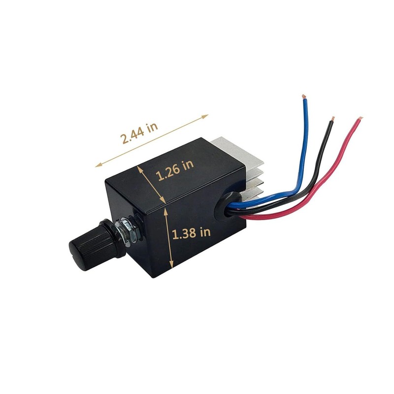 12V DC dimmer, 12V rotary dimmer switch for RV Boat LED lighting gallery