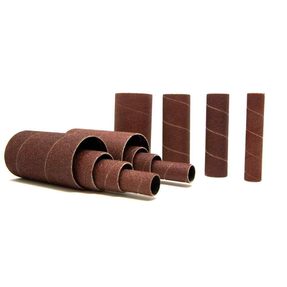 WEN Replacement Spindle Sanding Sleeves, Assorted Sandpaper Grits (12-Pack) gallery