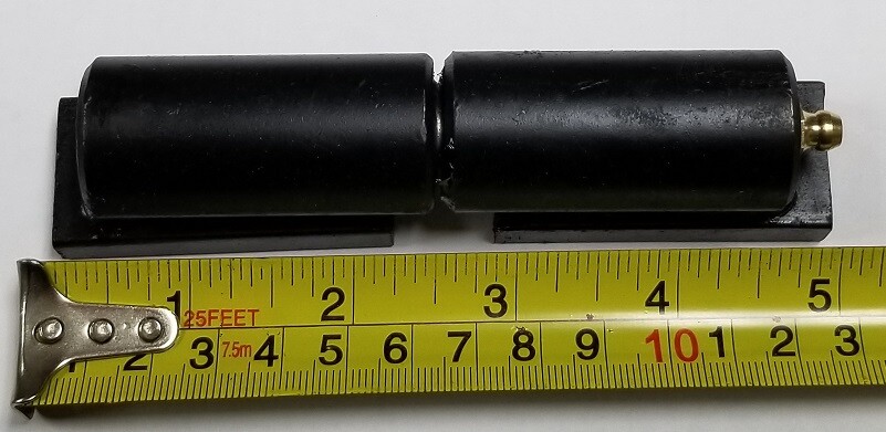 5" Heavy Duty Weldable Barrel Gate Hinges - 1 Pair gallery