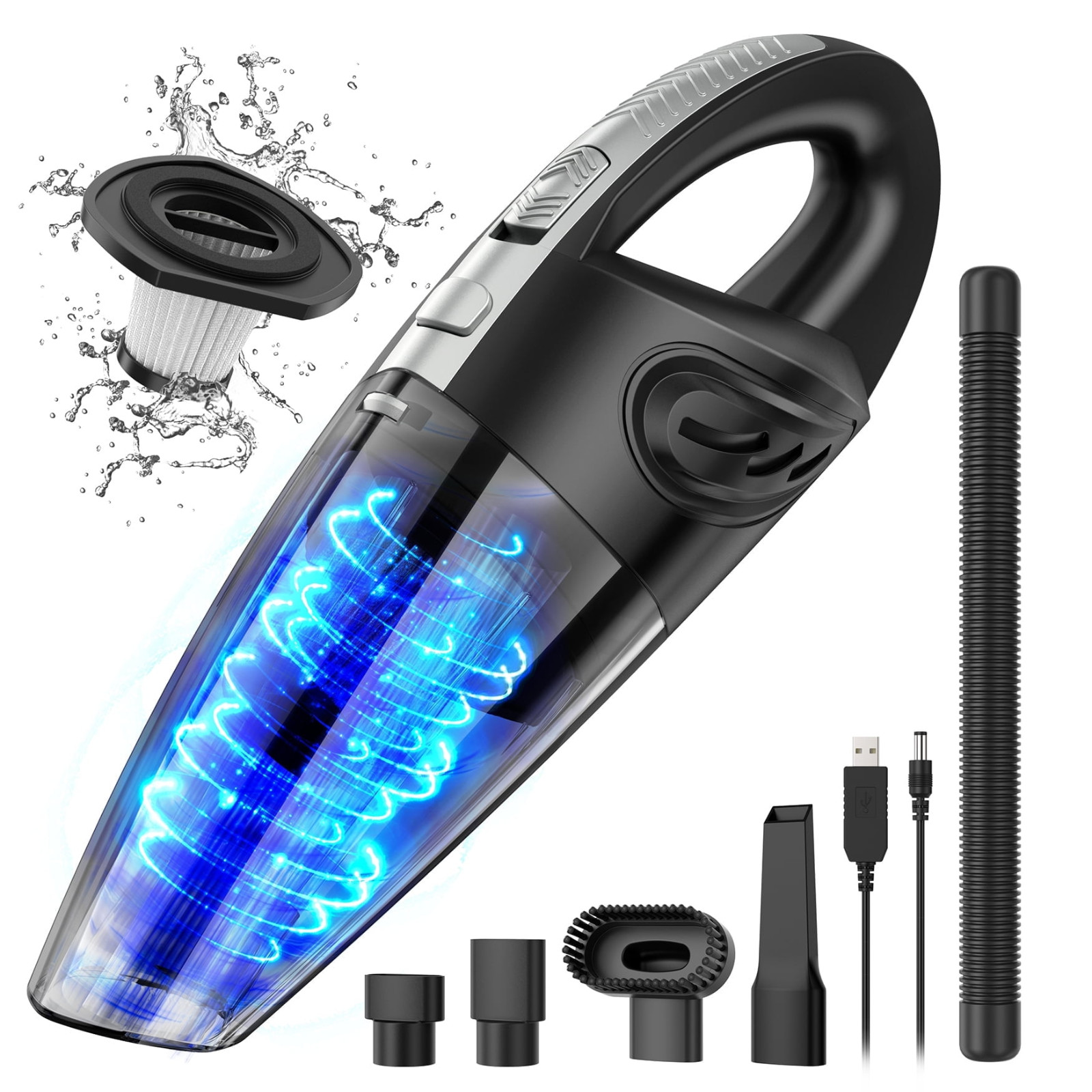 Juyafio Cordless Handheld Vacuum 10000PA Car Cleaner (FREESHIP) gallery