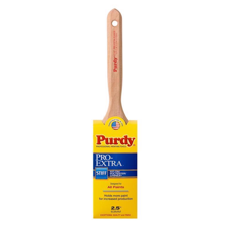 Purdy 144100725 Pro-Extra Nylon Polyester Flat Trim Paint Brush 2-1/2 W in.