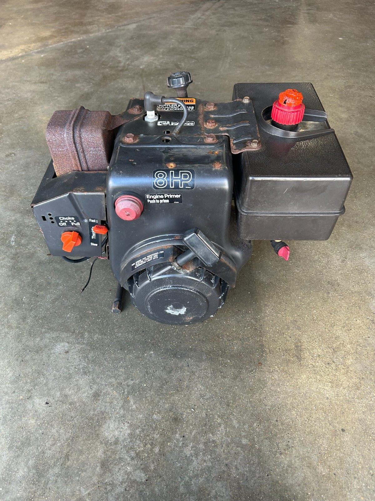 Vintage Tecumseh 8 HP HM80 ? Engine Motor 8 HP Mini Bike Go Kart Minibike Engine gallery