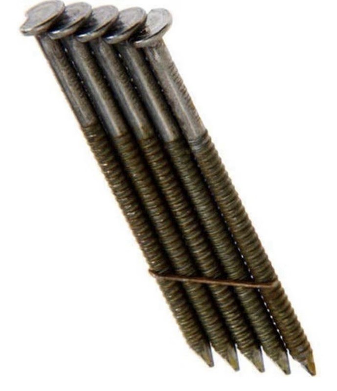 Grip Rite Collated Framing Nails | Wire Weld Clipped Head | 2-3/8"x .113" | 2500 gallery