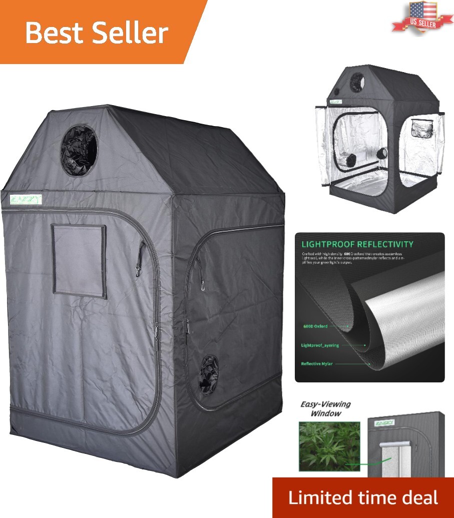 Top-Quality Easy Assembly Grow Tent - Observation Window - Premium Materials gallery