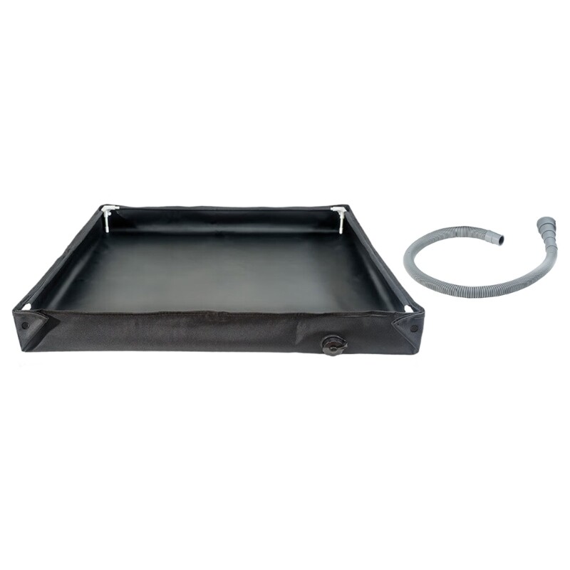 Space Saving Camping Shower Basins Multipurpose Folding Shower Pan with Drains gallery