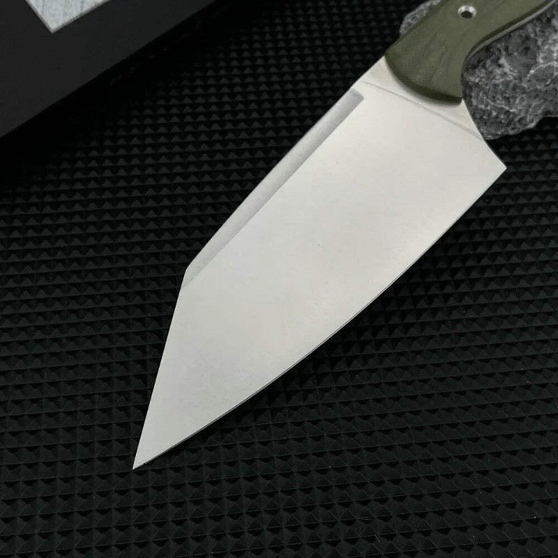 4010 Station Style Kitchen Chef Knife Fixed Blade D2 Steel G10 Handle Hunting 6" gallery