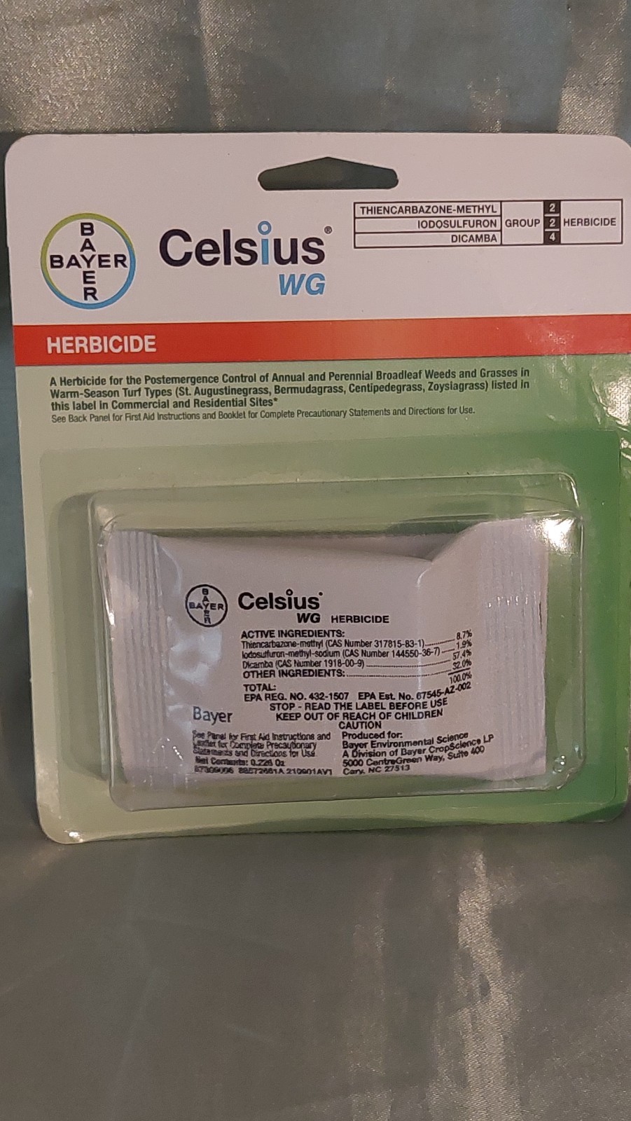 Celsius Herbicide - Single dose 0.226 oz Easy Mix Packet - Post Emergent gallery
