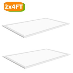 2×4 FT LED Flat Panel Troffer Light,75W 24×48 Inch LED Light Drop Ceiling Lights