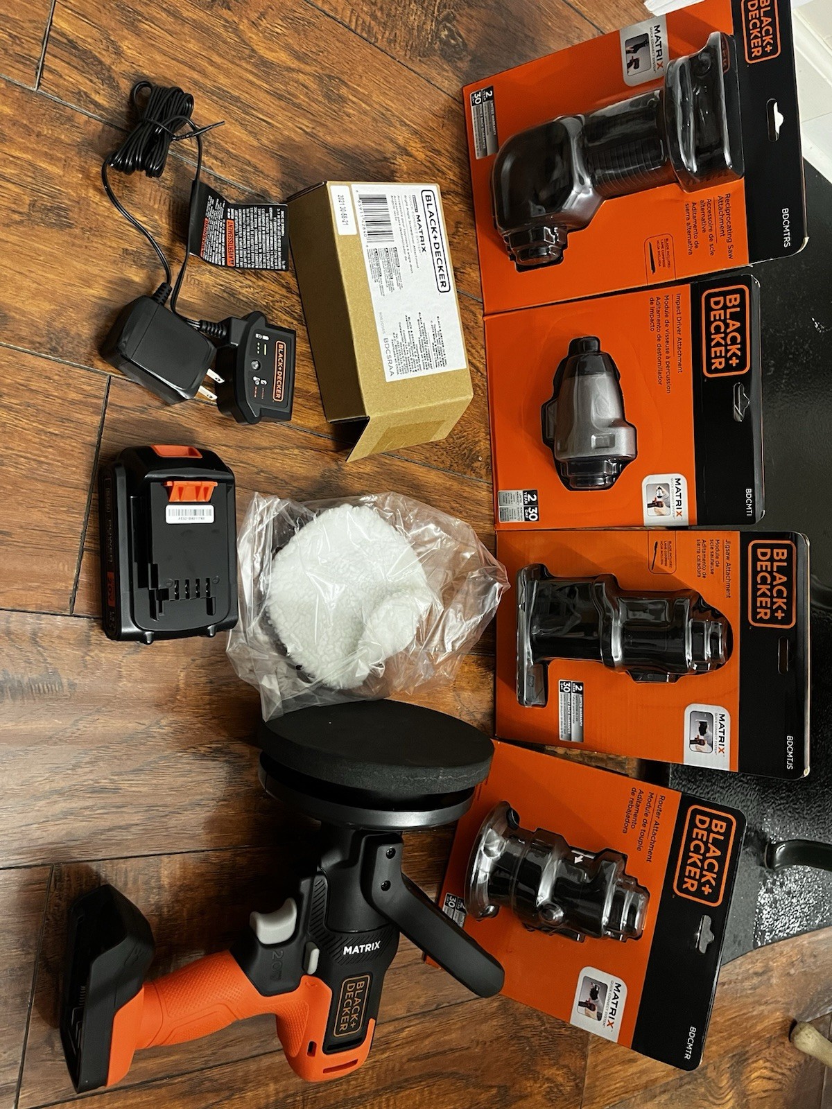 BLACK+DECKER MATRIX™ 20V MAX* Power Tool Kit gallery