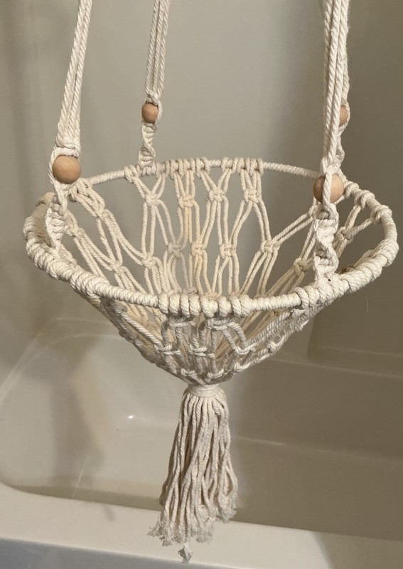 MACRAME CAT HAMMOCK, 40” gallery