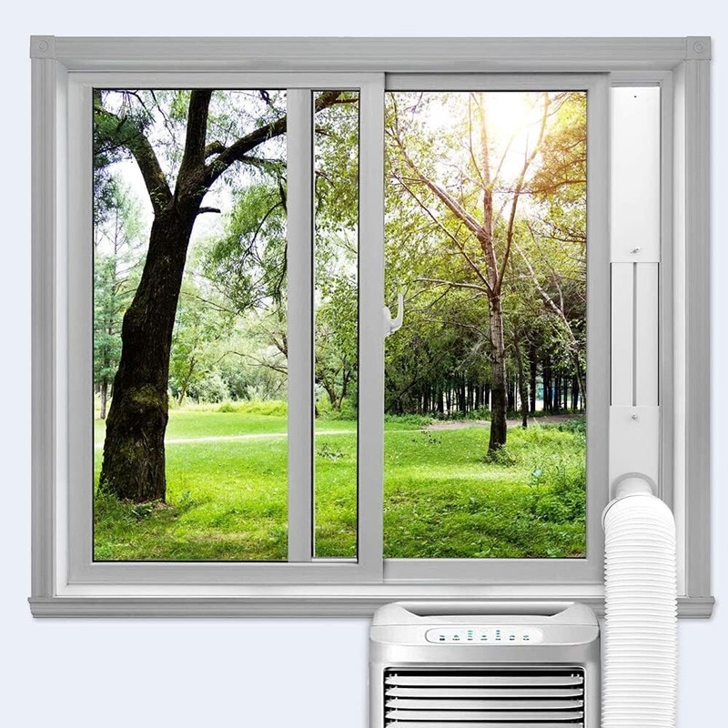 Portable Air Conditioner Window Vent Kit with 5.9” Exhaust Hose Adjustable Porta gallery