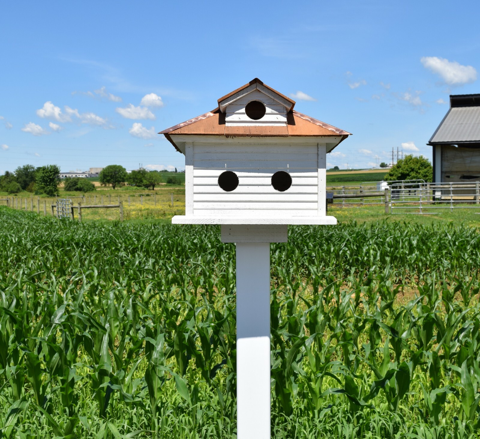Martin birdhouse | Reclaimed materials birdhouse | Amish handmade | Made in USA gallery