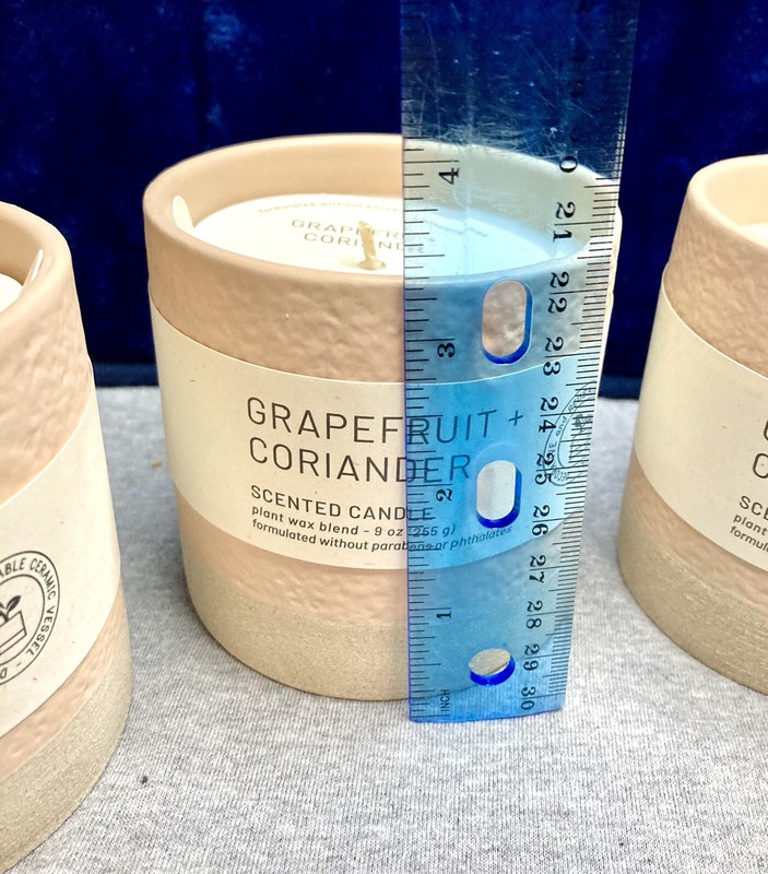Project 62 Wellness Ceramic Grapefruit+Coriander Candle 9 Oz (Lot Of 4) gallery