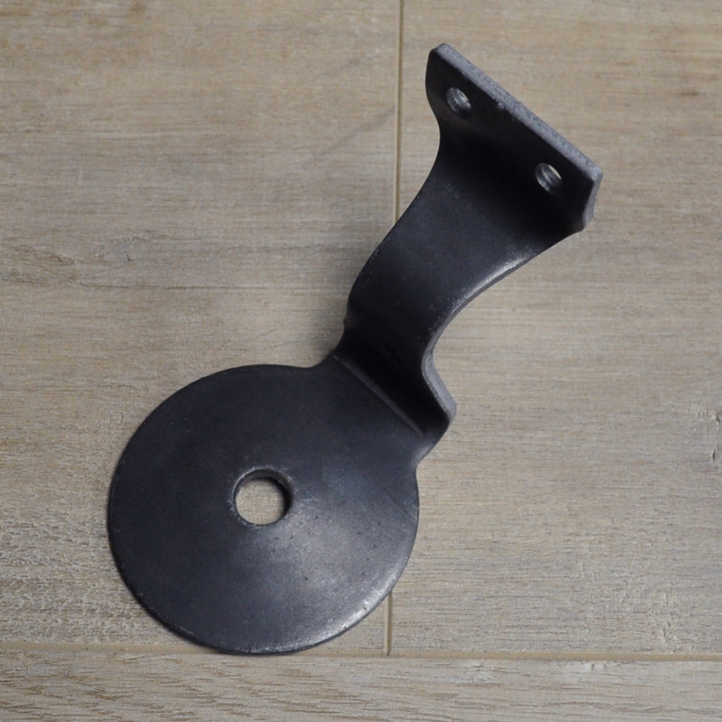 Handrail Bracket Round Hand Rail Balustrade Stair Bannister Wall 3 | 10 Pack gallery