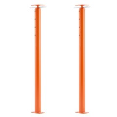 Uimoso Adjustable Floor Jack Posts for Leveling, 2PCS, Height Range 54-150 in