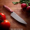 Giant Mouse Carving Kitchen Knife 5.63" Full Tang Nitro B Steel Blade G10 Handle gallery
