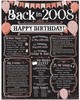18th Birthday Decorations 2008 Back in 2008 Poster 11x14 Unframed Party Gift gallery